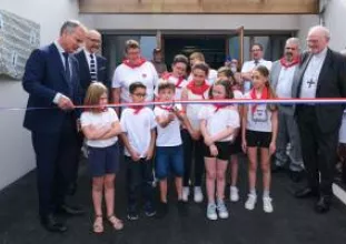 Coupure du ruban d'inauguration